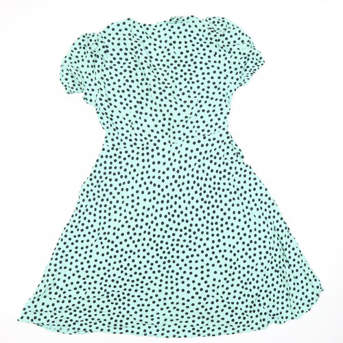M&S Women's Polka Dot Viscose Dress