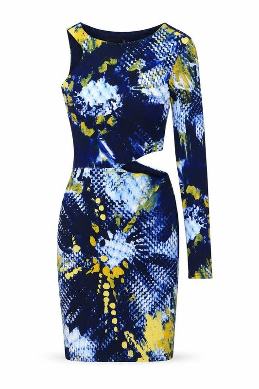 Front view of ASOS Women’s Multicoloured, size UK 8, Dress