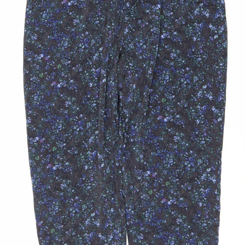 Uniqlo Women’s Multicoloured Floral Jogger Trousers M