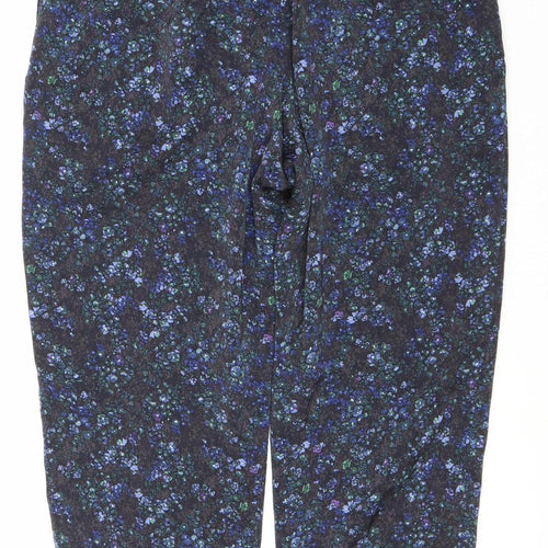 Uniqlo Women’s Multicoloured Floral Jogger Trousers M