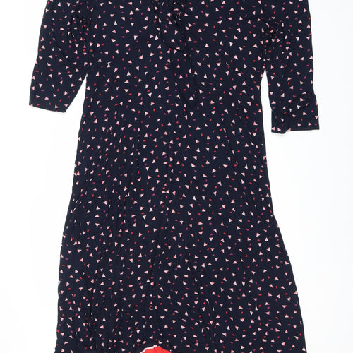 Noosnow Women's Multicoloured Size 16 Dress
