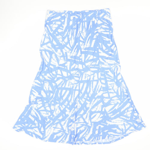 Isle Women's Blue Geometric Skirt Size 10