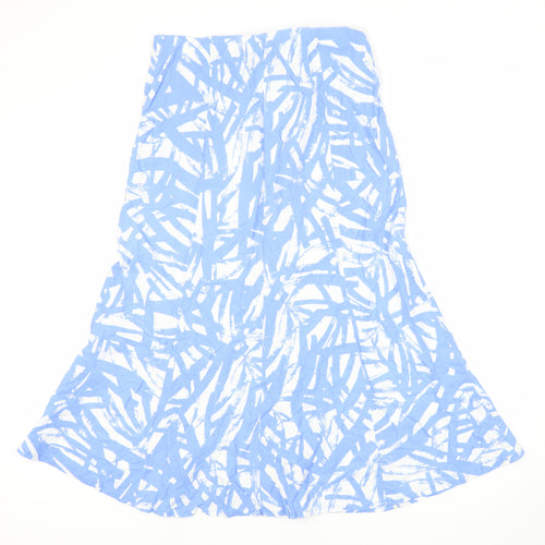 Isle Women's Blue Geometric Skirt Size 10