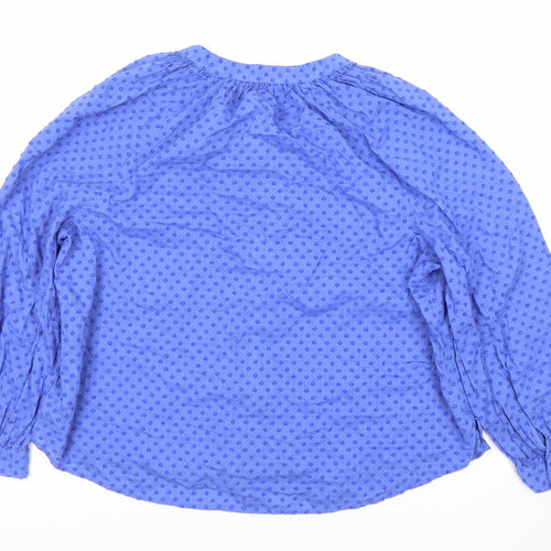 Marks and Spencer Women's Blue Blouse Size 16