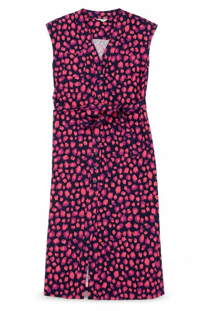 Front view of Noosnow Women's Multicoloured S Jersey Dress