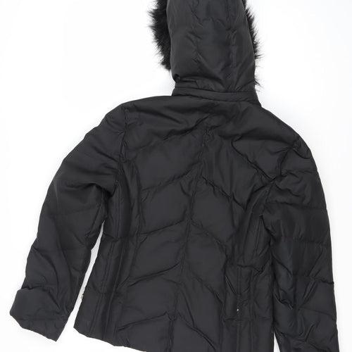 Marks and Spencer Women's Black Puffer Jacket S