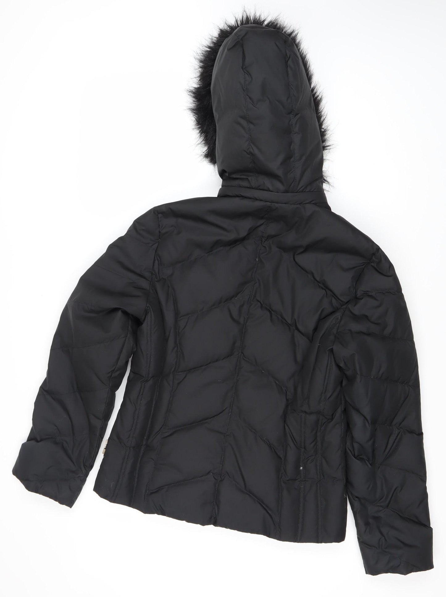 Marks and Spencer Women's Black Puffer Jacket S