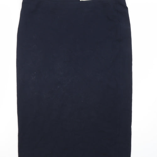 Whistles Women's Black Midi Pencil Skirt Size 16