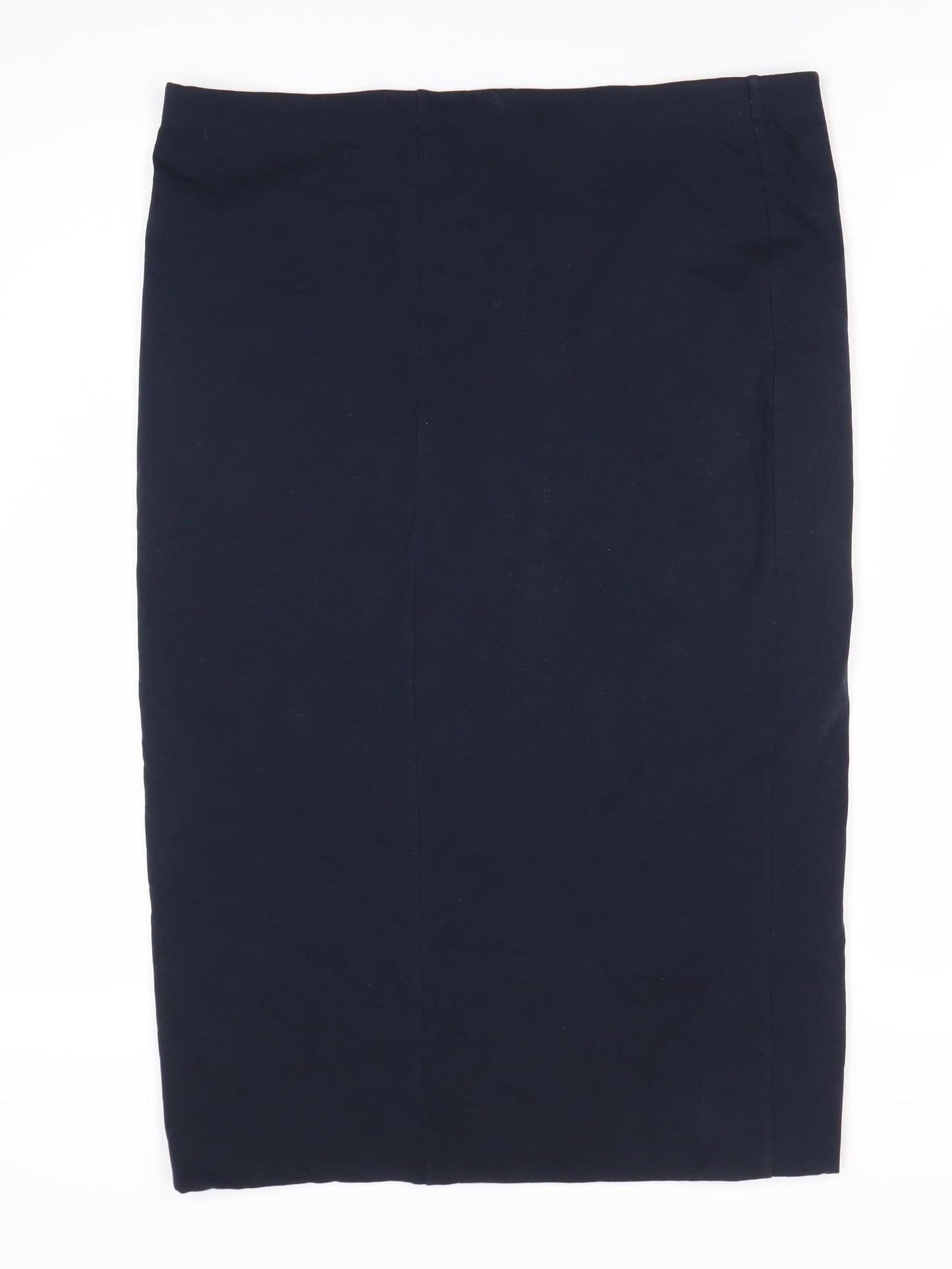 Whistles Women's Black Midi Pencil Skirt Size 16