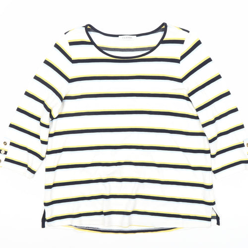 Marks and Spencer Women’s Multicoloured 3/4 Sleeve Top