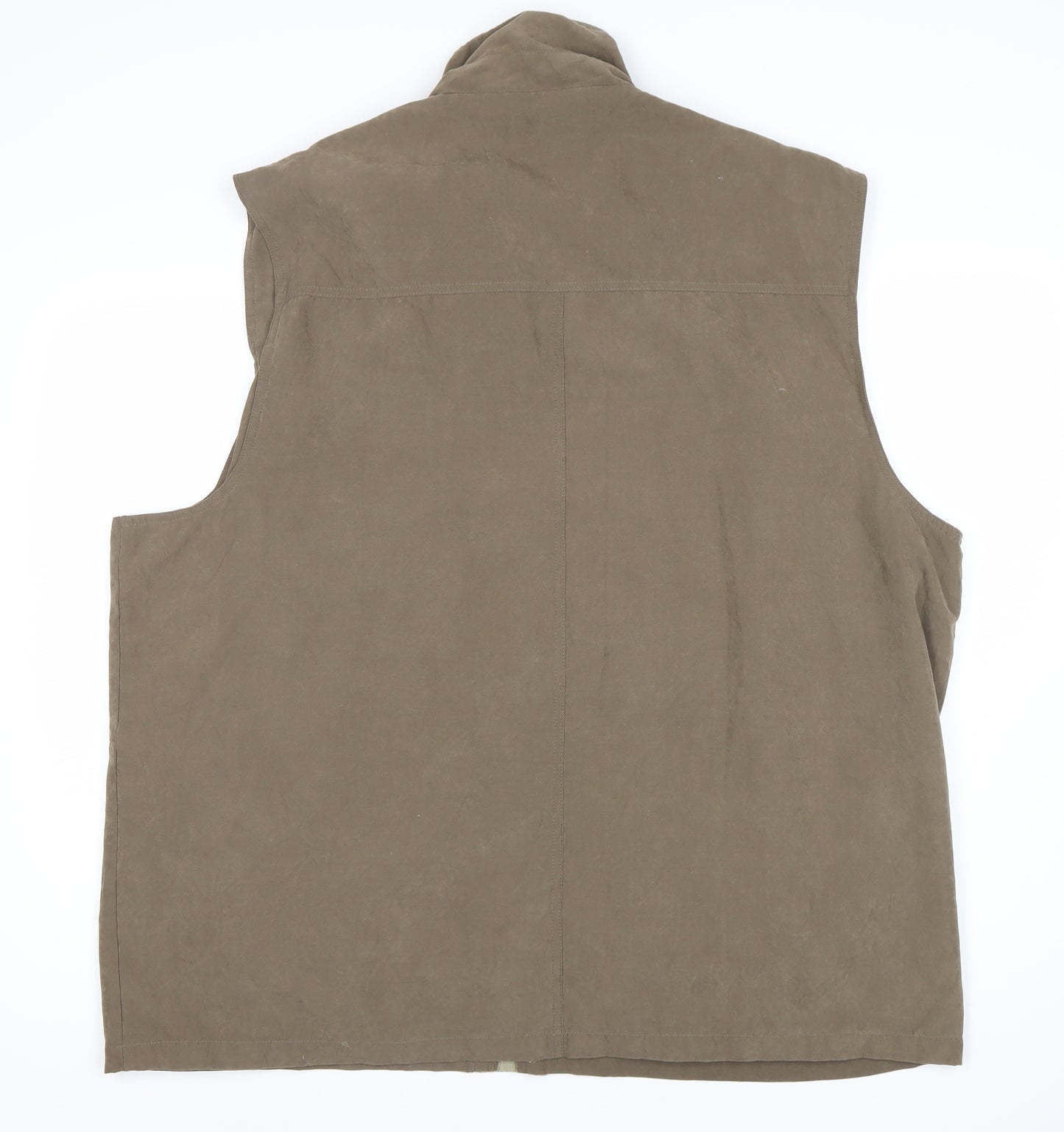 Kinsston Menswear Brown 2XL Waistcoat with Pockets
