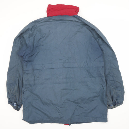 Lord Anthony Men's Blue Jacket Size S Stand-Up Collar