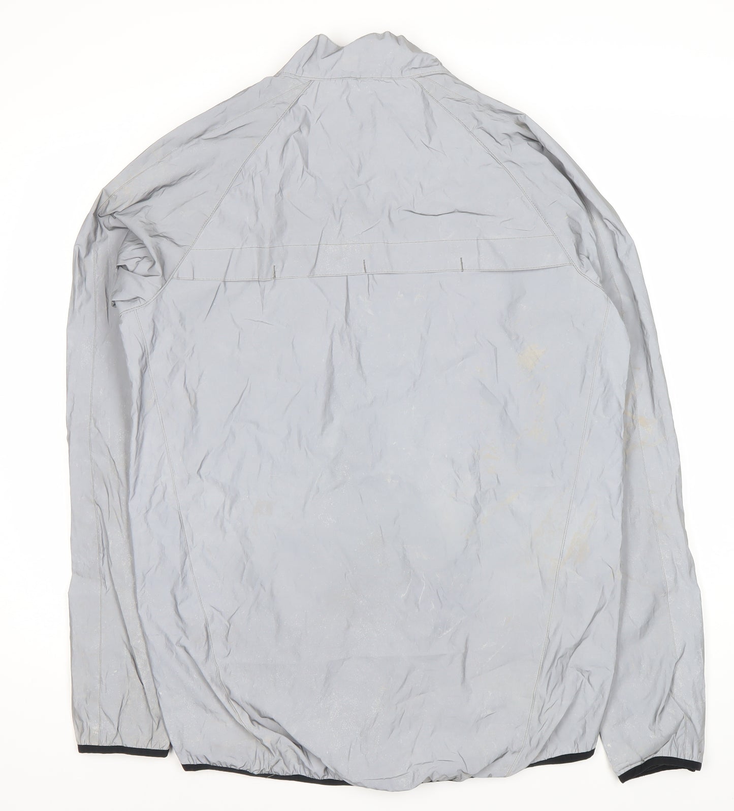 Zakti Men's Grey Windbreaker Jacket 3XS