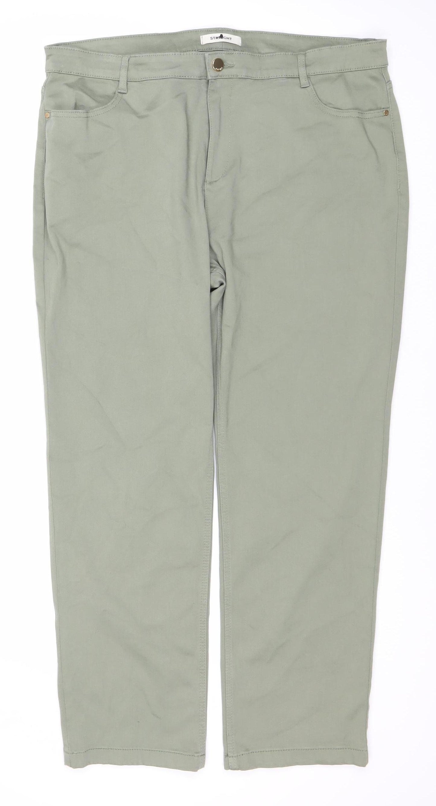 Marks and Spencer Women's Green Jeans Size 20