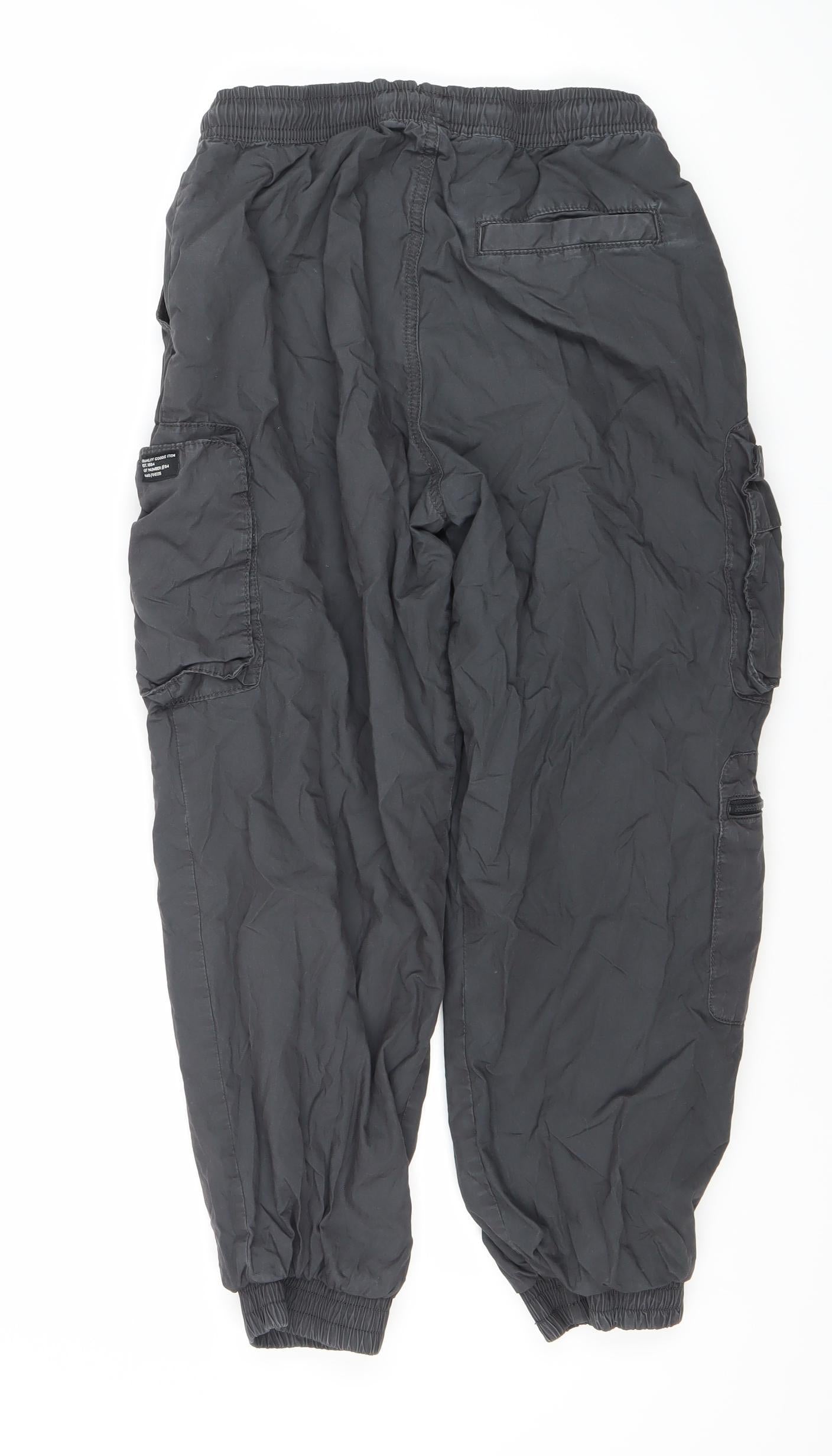 Marks and Spencer Boys Black Trousers 12-13 Years