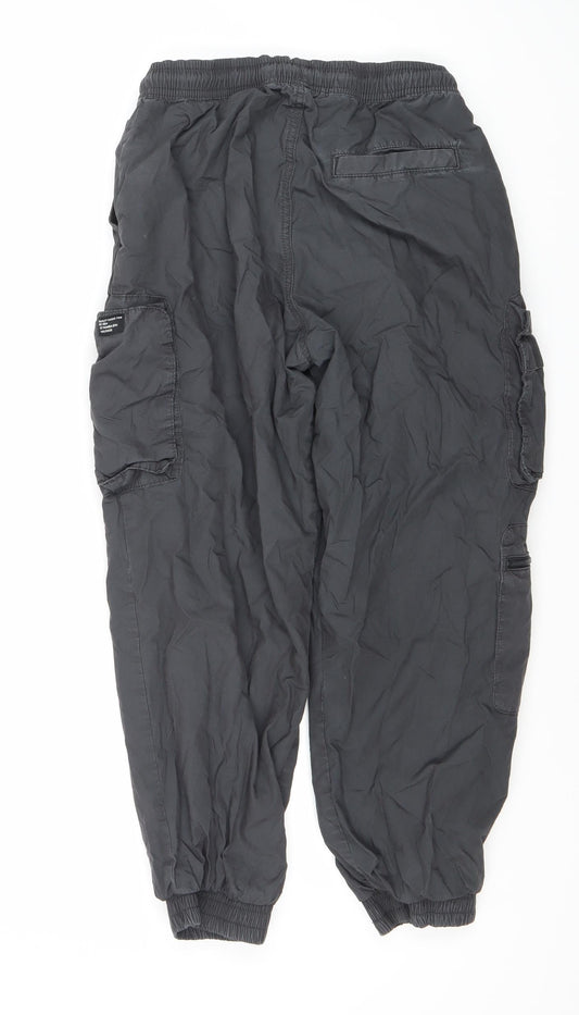 Marks and Spencer Boys Black Trousers 12-13 Years