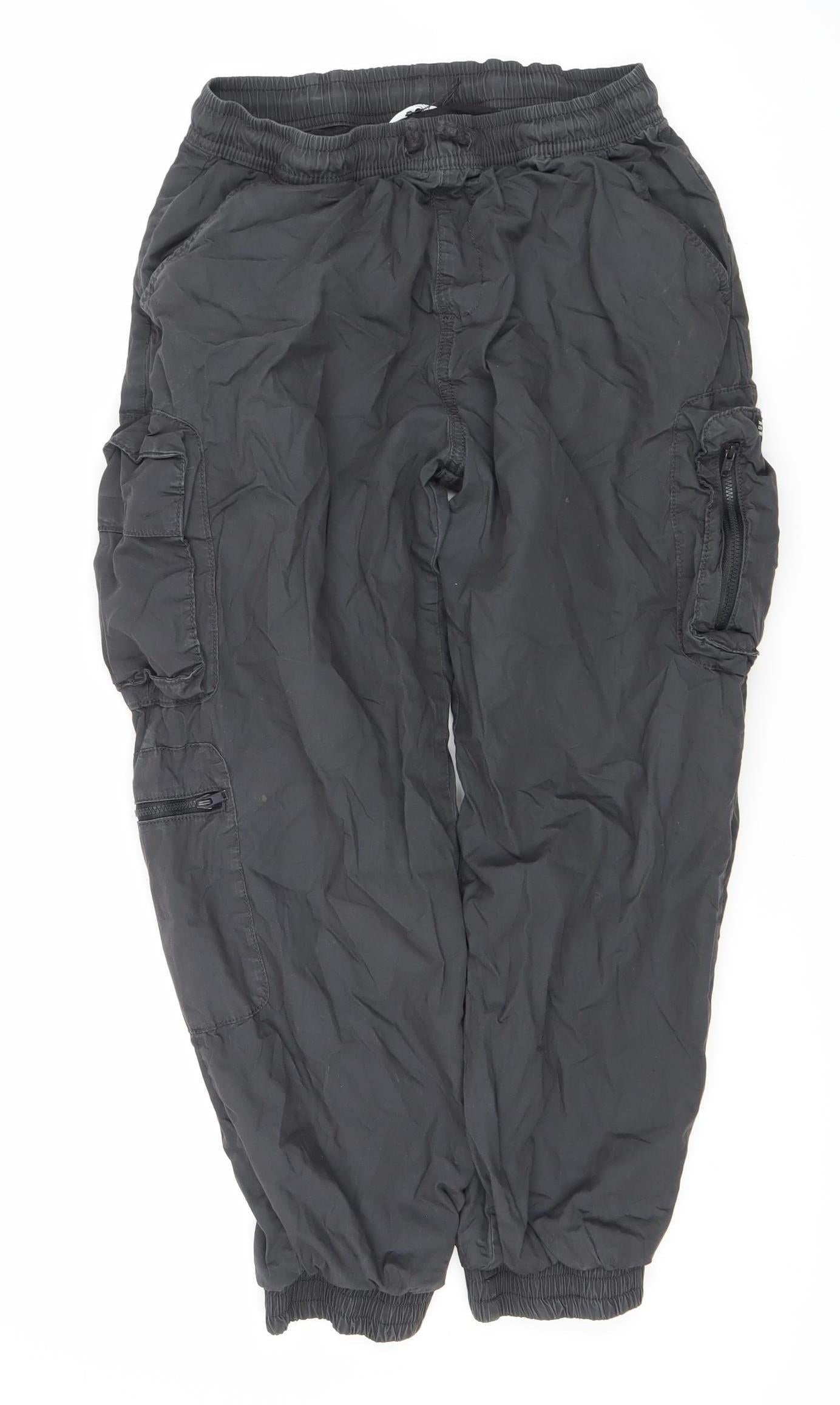 Marks and Spencer Boys Black Trousers 12-13 Years