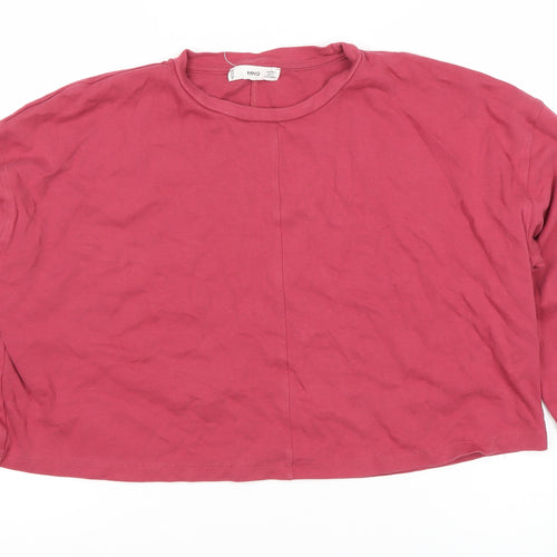 MNG Women’s Red Pullover Sweatshirt Size 10