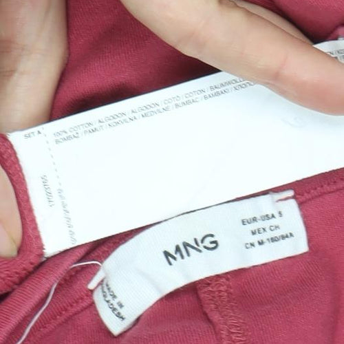 MNG Women’s Red Pullover Sweatshirt Size 10