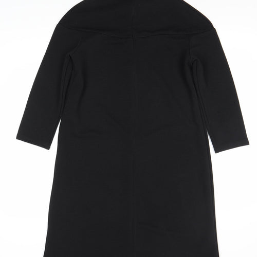 Collection London Black Women's Dress, Size 10, High Neck