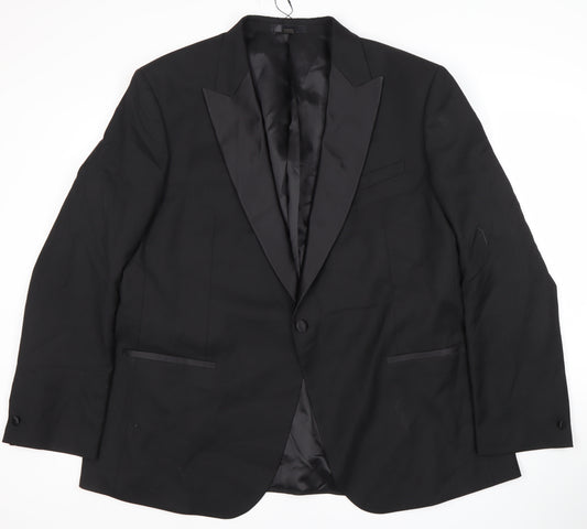 Marks and Spencer Men's Black 48 Blazer