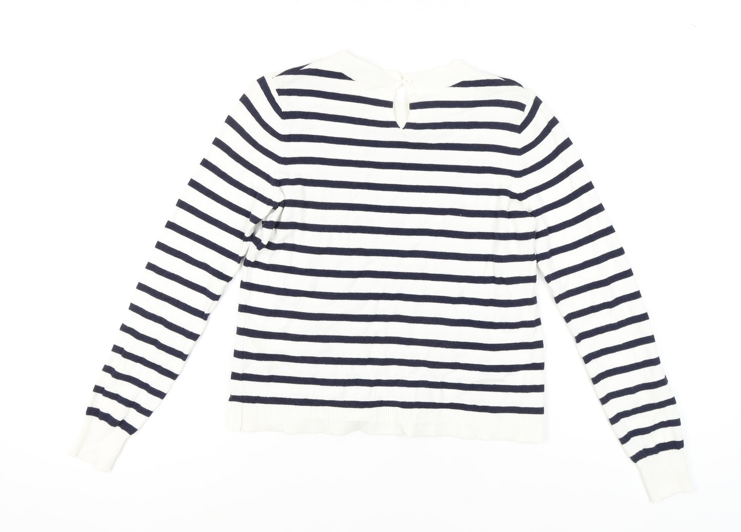 Oasis Women's Striped Pullover Jumper, Multicoloured, S