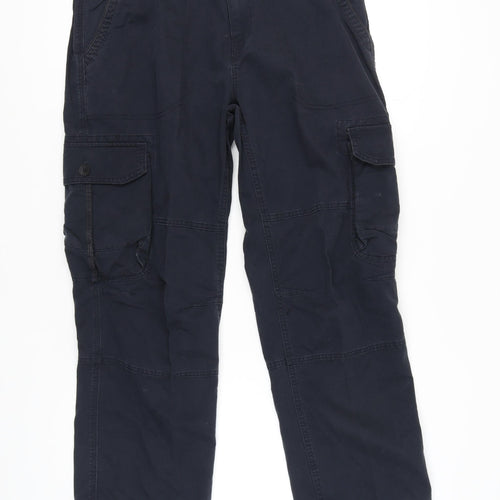 Marks and Spencer Men's Blue Cargo Trousers Size 36