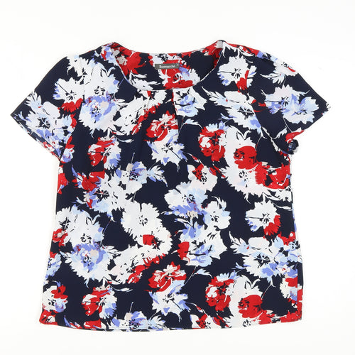 Bonmarché Women's Multicoloured Floral Blouse Size 16