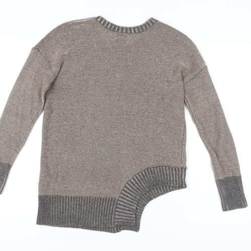 River Island Women's Beige Pullover Jumper Size 10