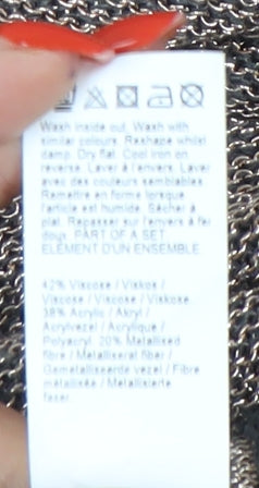 River Island Women's Beige Pullover Jumper Size 10