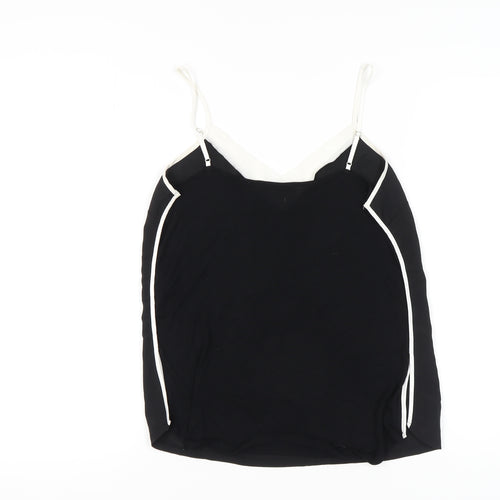 Oasis Women's Black Camisole Tank - Medium, V-Neck