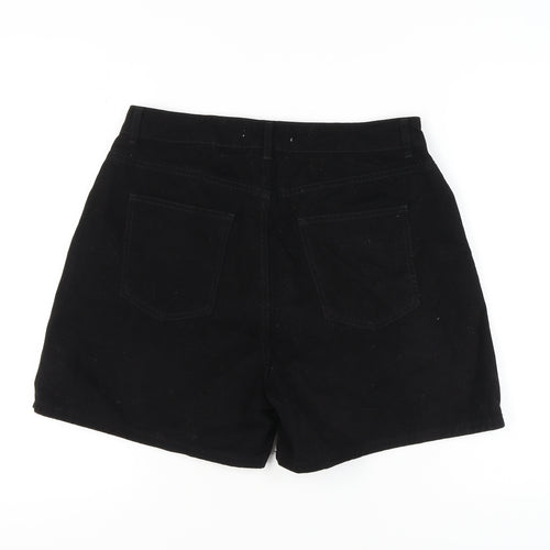 Michelle Keegan Women's Black Shorts, Size 16, Casual Style