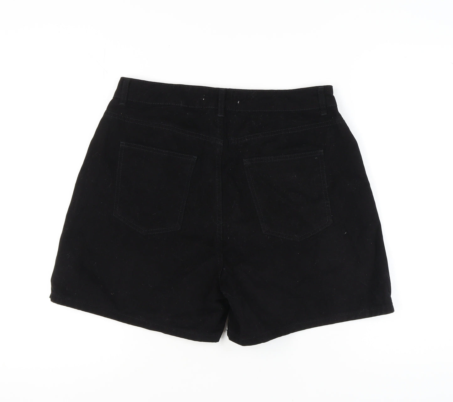 Michelle Keegan Women's Black Shorts, Size 16, Casual Style
