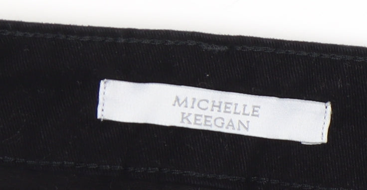 Michelle Keegan Women's Black Shorts, Size 16, Casual Style