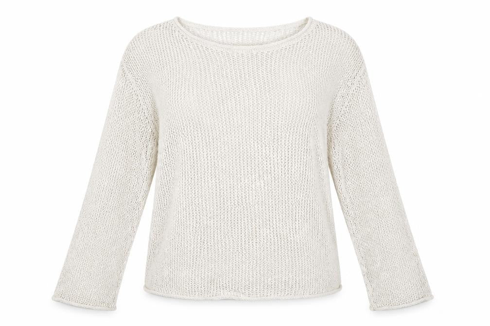 Front view of Marks & Spencer Women's Beige L jumper