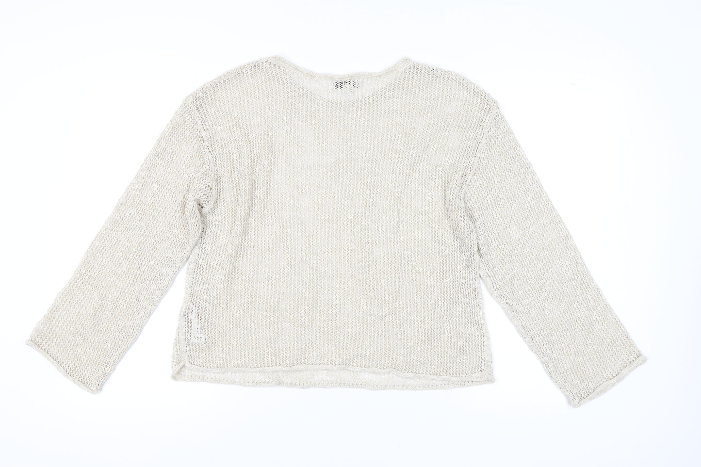 Marks and Spencer Women's Beige L Pullover Jumper