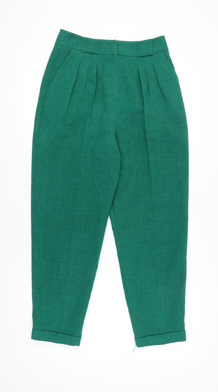 Miss Selfridge Women's Green Trousers, Size 10