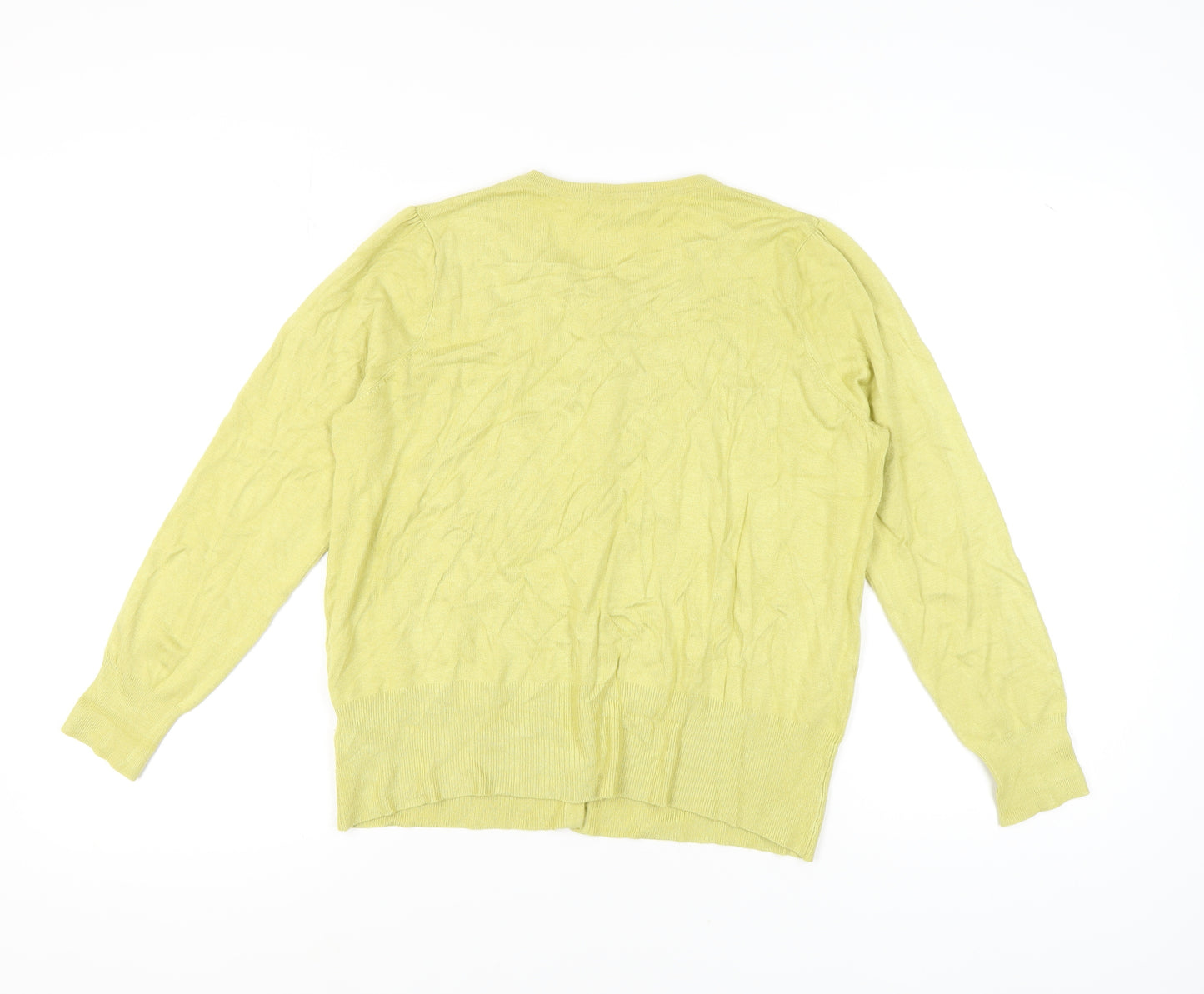 Marks and Spencer Women's Green Cardigan Size 18