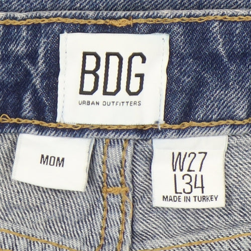 BDG Women's Blue Mom Jeans Size 10