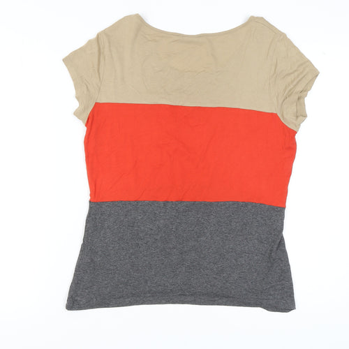 Marks and Spencer Women's Colourblock T-Shirt, Size 14