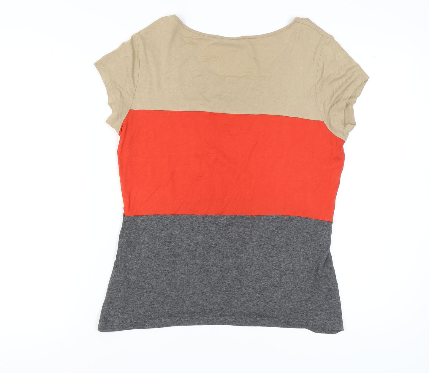 Marks and Spencer Women's Colourblock T-Shirt, Size 14