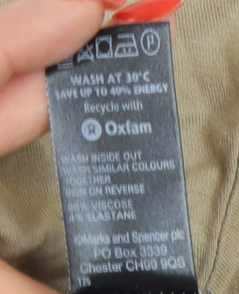 Marks and Spencer Women's Colourblock T-Shirt, Size 14