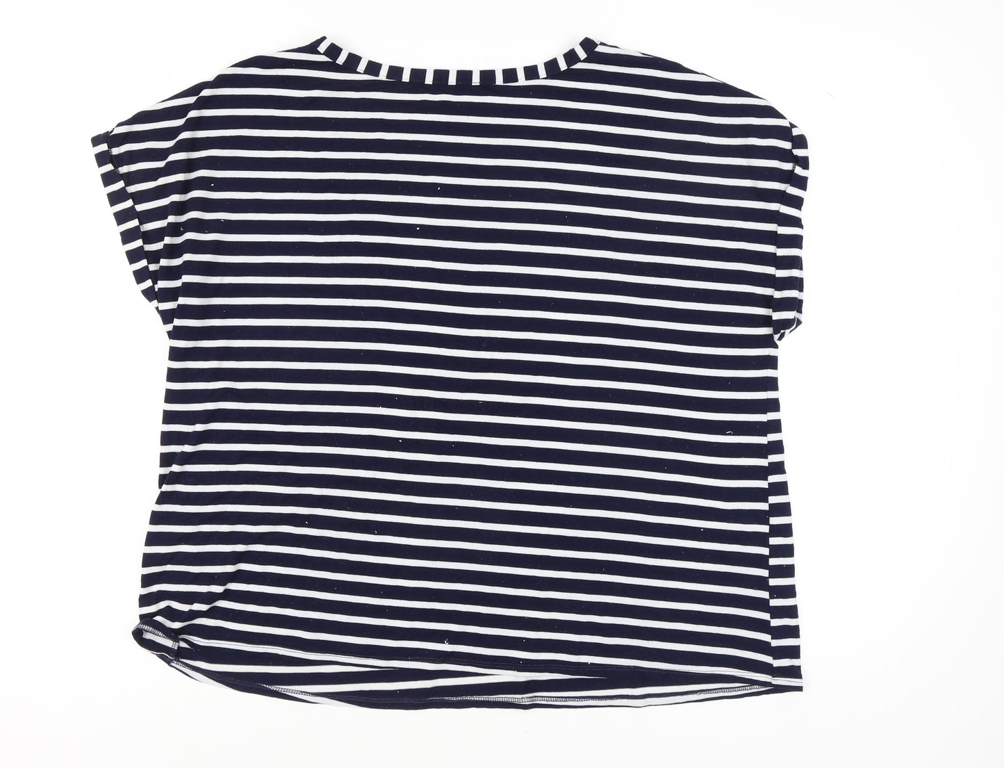 Roman Originals Women's Multicoloured Striped T-Shirt L