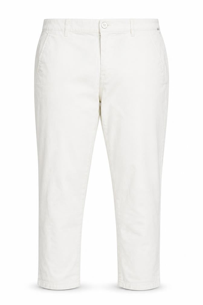Front view of Gap Women's Ivory Khakis, size 12