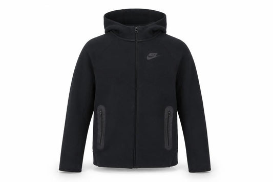 Nike Girls Black Full Zip Hoodie M