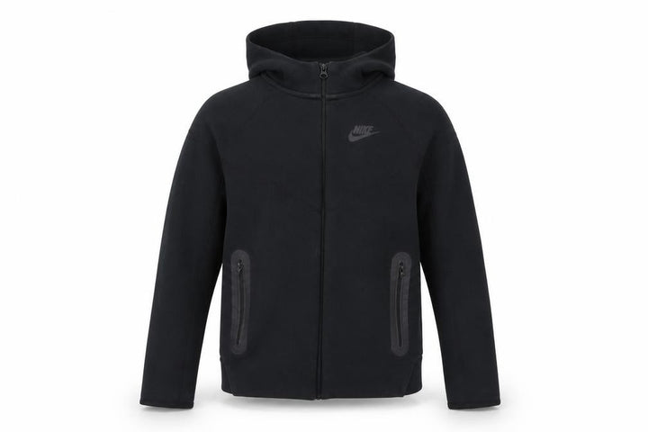 Nike Girls Black Full Zip Hoodie M
