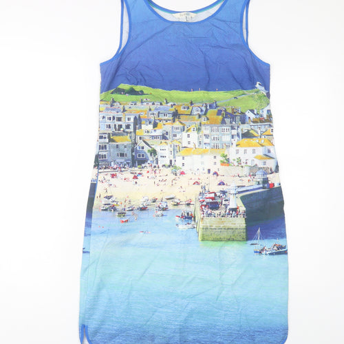 Boden Women's Blue 8L Tank Dress
