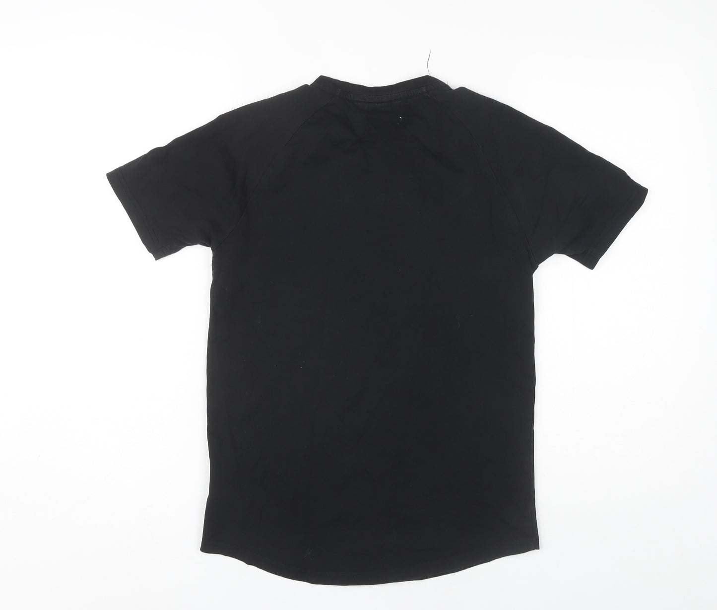 Rascal Boys Black Crew Neck T-Shirt 13-14 Years