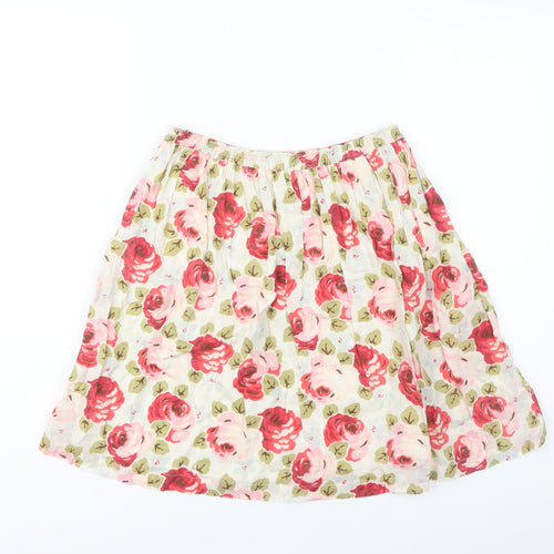 Cath Kidston Women's Floral A-Line Skirt XS