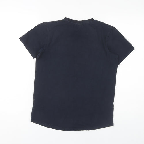 Rascal Boys Blue T-Shirt 13-14 Years Short Sleeve Basic